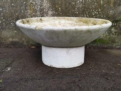 Willy Guhl for Eternit, a Mid-Century Modern Concrete Garden Planter with Stand - Thumbnail 2