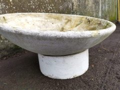 Willy Guhl for Eternit, a Mid-Century Modern Concrete Garden Planter with Stand - Thumbnail 5