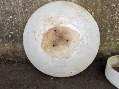 Willy Guhl for Eternit, a Mid-Century Modern Concrete Garden Planter with Stand - Thumbnail 13