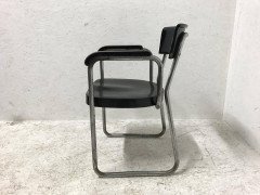 Emile Guillot for Thonet, Tubular Steel Modernist Armchair - Thumbnail 7