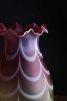 Thomas Webb, a Large Vaseline & Cranberry Shade, Circa 1900 - Thumbnail 7