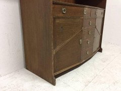 E. A. Taylor, Wylie & Lochhead. Exhibition Quality Glasgow School Oak Sideboard - Thumbnail 9
