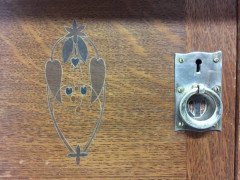 E. A. Taylor, Wylie & Lochhead. Exhibition Quality Glasgow School Oak Sideboard - Thumbnail 6