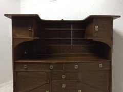 E. A. Taylor, Wylie & Lochhead. Exhibition Quality Glasgow School Oak Sideboard - Thumbnail 3