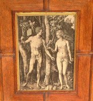 Bruce James Talbert Attributed, Gothic Revival Oak Wall Hanging Bookcase - Thumbnail 2