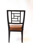 E. W. Godwin Probably for William Watt. An Anglo-Japanese Ebonized Side Chair - Thumbnail 4