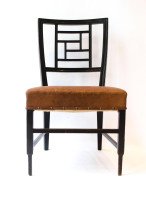 E. W. Godwin Probably for William Watt. An Anglo-Japanese Ebonized Side Chair - Thumbnail 2