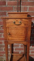 Shapland & Petter, attributed. Arts & Crafts Gentleman's Wash or Shaving Stand - Thumbnail 2