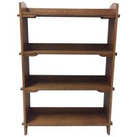Wylie & Lochhead Attributed, Arts & Crafts Oak Bookcase - Thumbnail 6