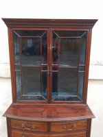 Collinson & Lock. Aesthetic Movement Anglo-Japanese Glazed Walnut Side Cabinet - Thumbnail 5