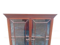 Collinson & Lock. Aesthetic Movement Anglo-Japanese Glazed Walnut Side Cabinet - Thumbnail 8