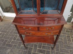 Collinson & Lock. Aesthetic Movement Anglo-Japanese Glazed Walnut Side Cabinet - Thumbnail 11