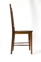 E. A. Taylor Arts & Crafts Scottish School Oak Chair Made by Wylie & Lochhead - Thumbnail 3