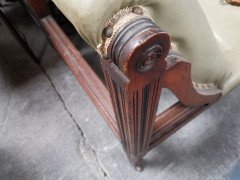 Thomas Collcutt Attributed, Aesthetic Movement Walnut & Ebonised Chaise Lounge - Thumbnail 4