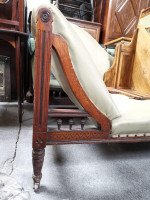 Thomas Collcutt Attributed, Aesthetic Movement Walnut & Ebonised Chaise Lounge - Thumbnail 5