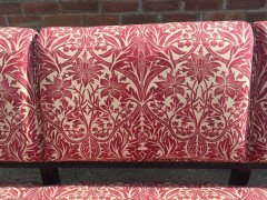 Bruce Talbert, attri Aesthetic Movement Ebonised and Parcel-Gilt Settee - Thumbnail 6