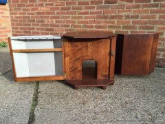 Heal’s, Arts & Crafts Oak Cocktail Table with Bottle Storage - Thumbnail 5