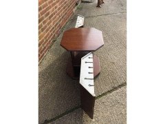 Heal’s, Arts & Crafts Oak Cocktail Table with Bottle Storage - Thumbnail 6