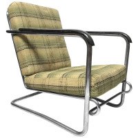 Thonet, Cantilever Armchair In the style of Erich Dieckmann and Gilbert Rhode