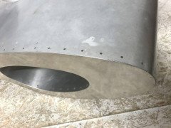 Mid-Century Modern Aluminium Organic Chaise Lounge In the style of Ron Arad - Thumbnail 7