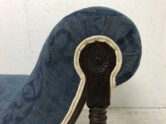 Well-Crafted Aesthetic Movement Mahogany Chaise Lounge Attributed, to Morris & Co - Thumbnail 1