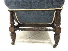 Well-Crafted Aesthetic Movement Mahogany Chaise Lounge Attributed, to Morris & Co - Thumbnail 2