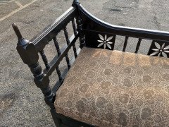 In the style of E. W. Godwin, Anglo-Japanese Ebonised Chaise Lounge or Day Bed - Thumbnail 3