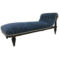 Well-Crafted Aesthetic Movement Mahogany Chaise Lounge Attributed, to Morris & Co - Thumbnail 9
