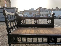 In the style of E. W. Godwin, Anglo-Japanese Ebonised Chaise Lounge or Day Bed - Thumbnail 8