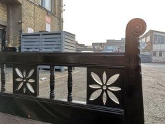 In the style of E. W. Godwin, Anglo-Japanese Ebonised Chaise Lounge or Day Bed - Thumbnail 12