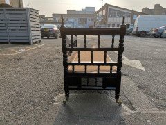 In the style of E. W. Godwin, Anglo-Japanese Ebonised Chaise Lounge or Day Bed - Thumbnail 16