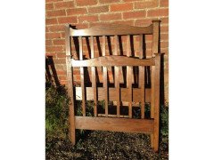 Well-Crafted Pair of Arts & Crafts Single Oak Beds in the Manner of Heal's - Thumbnail 3
