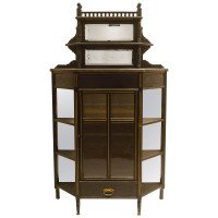 E. W. Godwin, William Watt, Important Anglo-Japanese Ebonised Display Cabinet