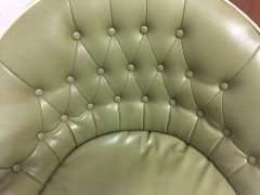A Pair of Period Swivel Egg Chairs In the style of Eero Aarnio or Overman - Thumbnail 5