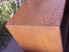 Edward Barnsley Attributed, Pair of Cotswold Arts & Crafts Bed Side Nightstands - Thumbnail 6