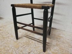 Phillip Webb for William Morris, an Original Pair of Sussex Ebonised Side Chairs - Thumbnail 15