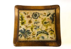 Rare Early Arts & Crafts Oak Liberty & Co. Thebes Stool - Thumbnail 2