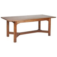 Gordon Russell, a Cotswold School Arts & Crafts 'Hay Rake' Oak Dining Table - Thumbnail 9