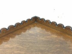 Charles Bevan for Marsh Jones & Cribb. A Gothic Revival Oak Corner Piece - Thumbnail 5