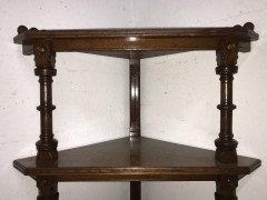 Charles Bevan for Marsh Jones & Cribb. A Gothic Revival Oak Corner Piece - Thumbnail 7