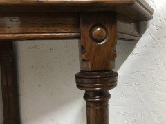 Charles Bevan for Marsh Jones & Cribb. A Gothic Revival Oak Corner Piece - Thumbnail 8