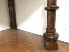 Charles Bevan for Marsh Jones & Cribb. A Gothic Revival Oak Corner Piece - Thumbnail 10