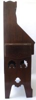 Shapland & Petter Arts & Crafts Fold Down Desk with a Stylised Copper Panel - Thumbnail 1
