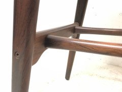 Erik Buck Chr. Christensens Mobelfabrik I/S Vamdrup Design Rosewood Bar Stool - Thumbnail 6