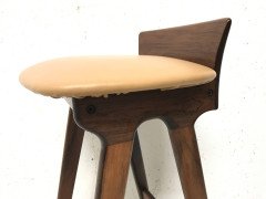 Erik Buck Chr. Christensens Mobelfabrik I/S Vamdrup Design Rosewood Bar Stool - Thumbnail 9
