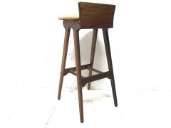 Erik Buck Chr. Christensens Mobelfabrik I/S Vamdrup Design Rosewood Bar Stool - Thumbnail 4