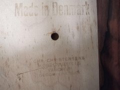 Erik Buck Chr. Christensens Mobelfabrik I/S Vamdrup Design Rosewood Bar Stool - Thumbnail 11