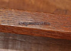 Gordon Russell, Arts & Crafts Cotswold School Oak Hayrake Stretcher Dining Table - Thumbnail 18