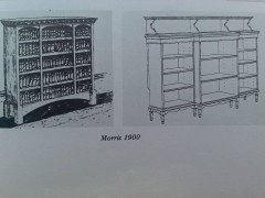 Morris & Co. An Arts & Crafts Breakfront Bookcase Designed by George Jack - Thumbnail 7
