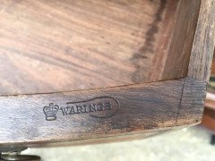 Waring & Gillows, an Exceptional, Bow Fronted Inlaid Display Cabinet - Thumbnail 9